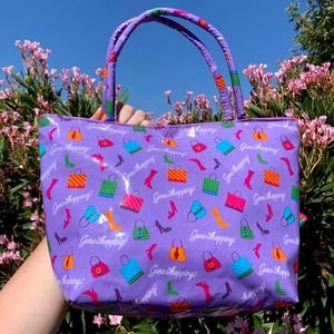 Vintage Shopping Tote Bag